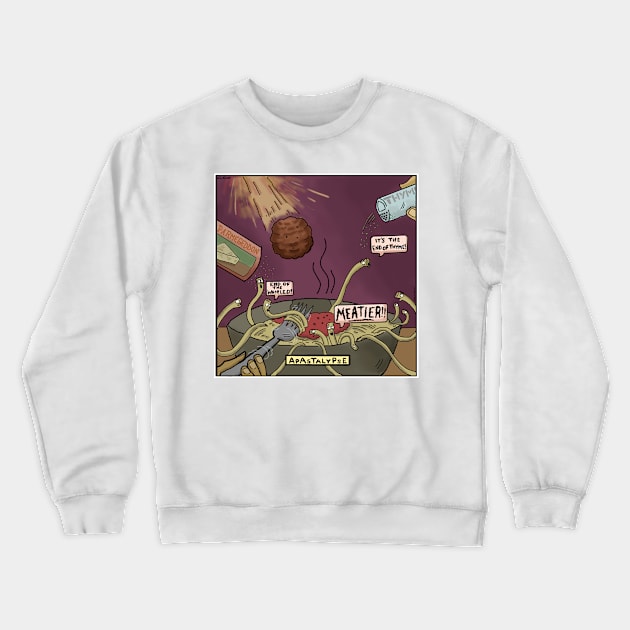 Apastalypse Crewneck Sweatshirt by Nick Navatta